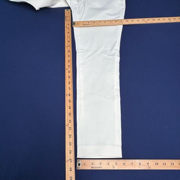 Theory Women's Size 2 Treeca CL Summit Tech Pants Slim Leg White - Picture 3 of 7